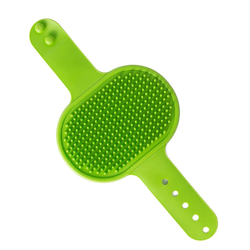Wall-Mounted Pet Self-Grooming Brush