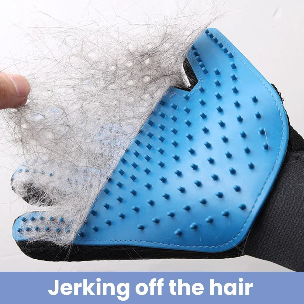 Pet Grooming Glove for Dogs & Cats