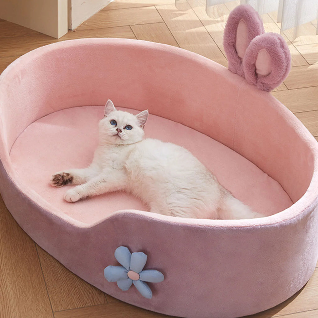 Pet Bed with Removable Washable Cover
