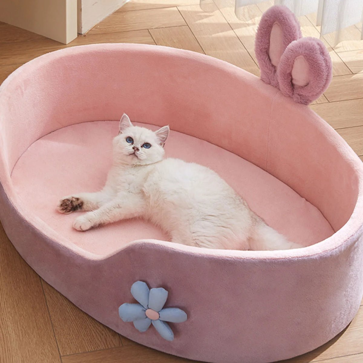 Pet Bed with Removable Washable Cover