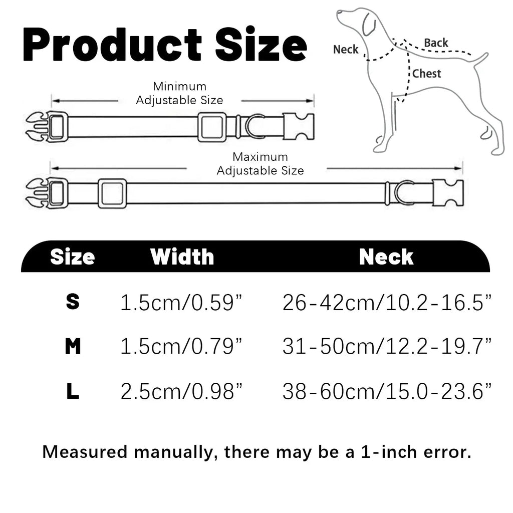 Padded Quick-Release Dog Collar