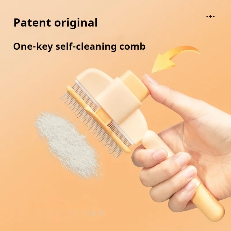 Long-Hair Pet Grooming Brush