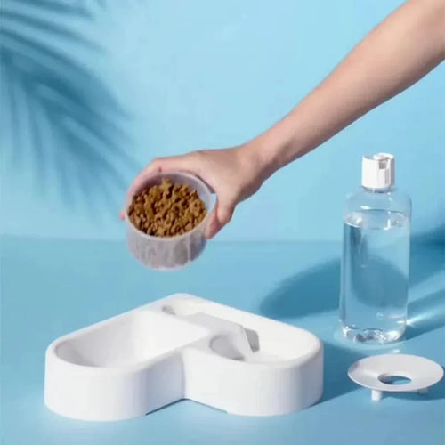 2-in-1 Pet Feeding Bowl
