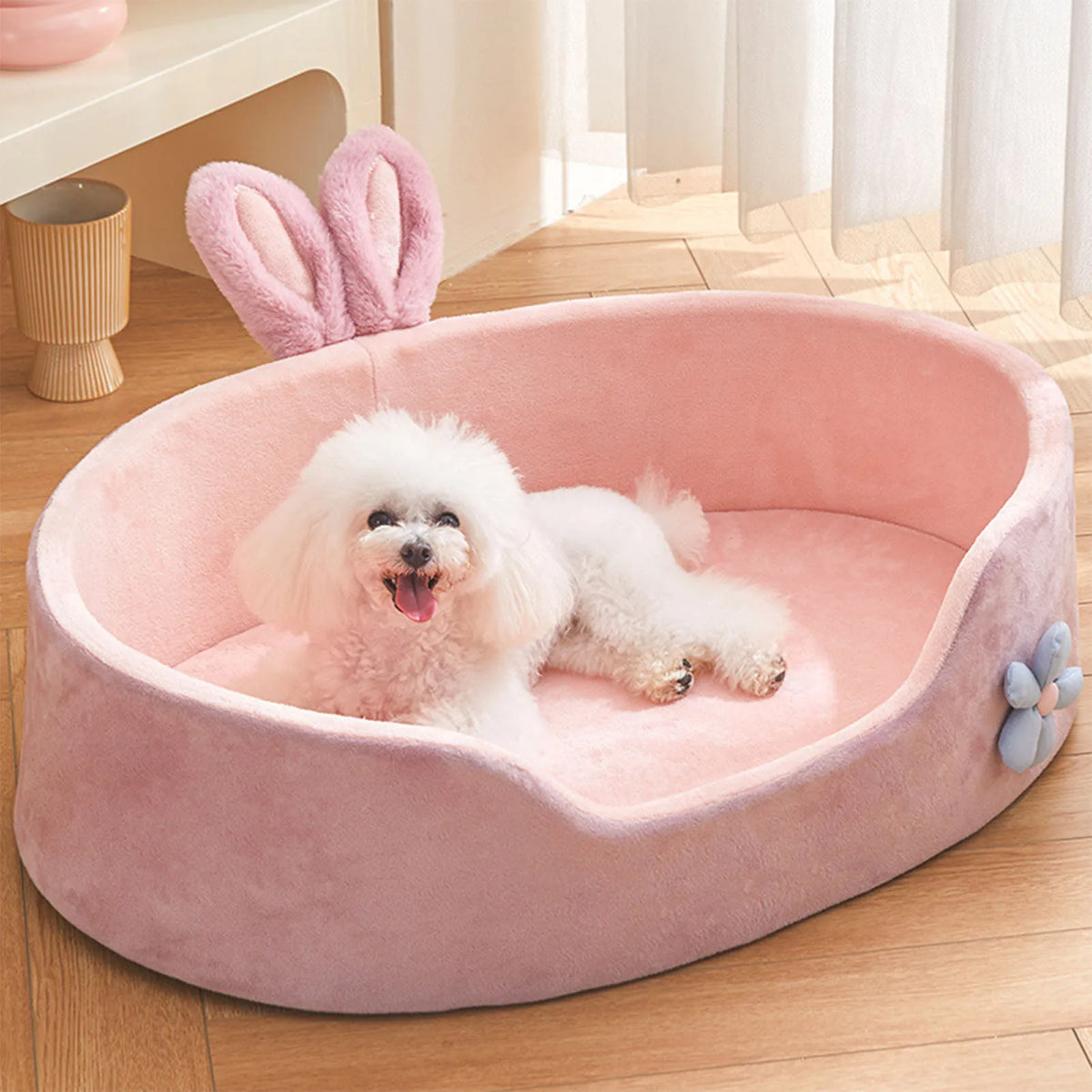 Pet Bed with Removable Washable Cover