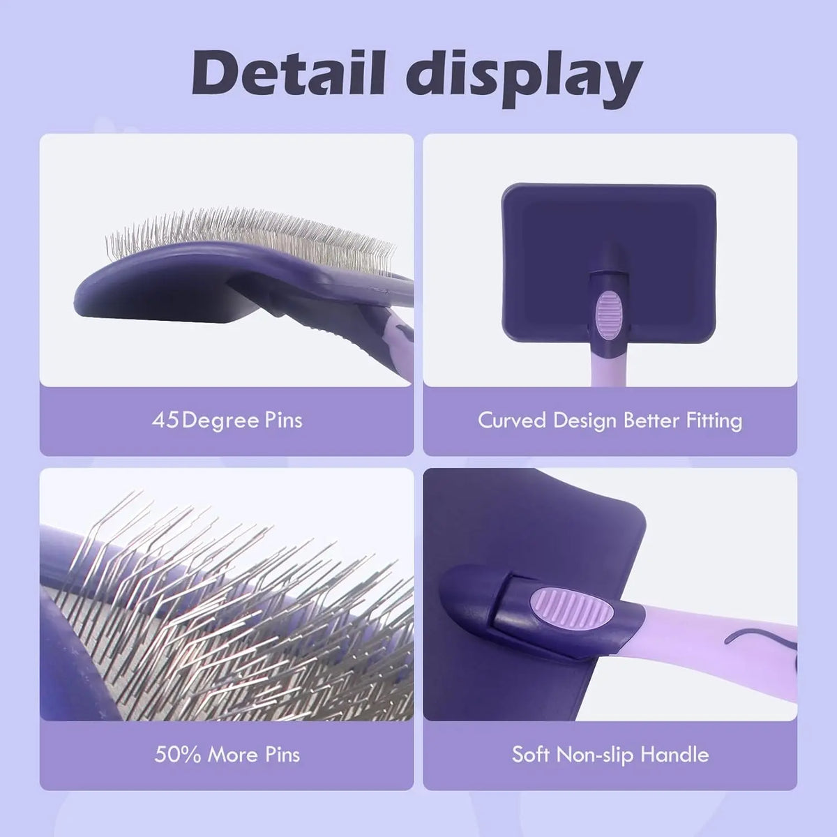 Dog Grooming Brush for Detangling