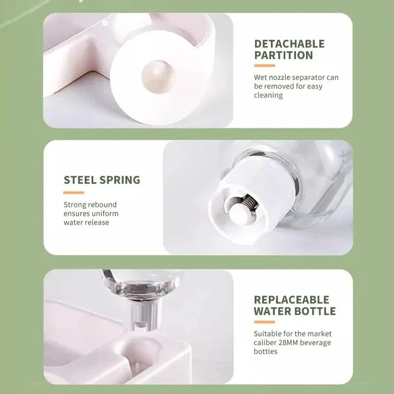 2-in-1 Pet Feeding Bowl