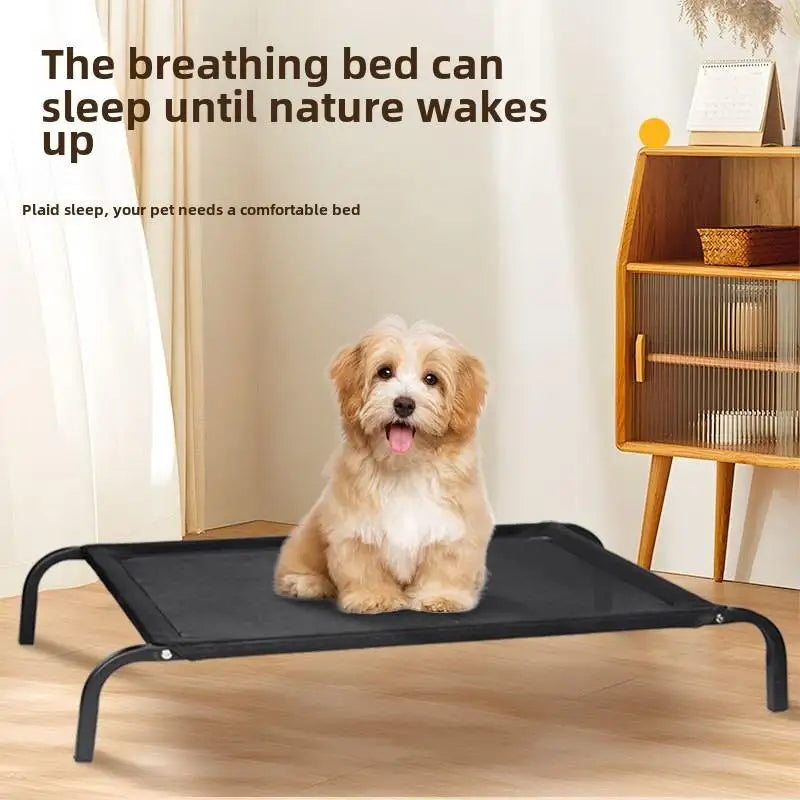 Raised Dog Bed with Breathable Mesh Cover
