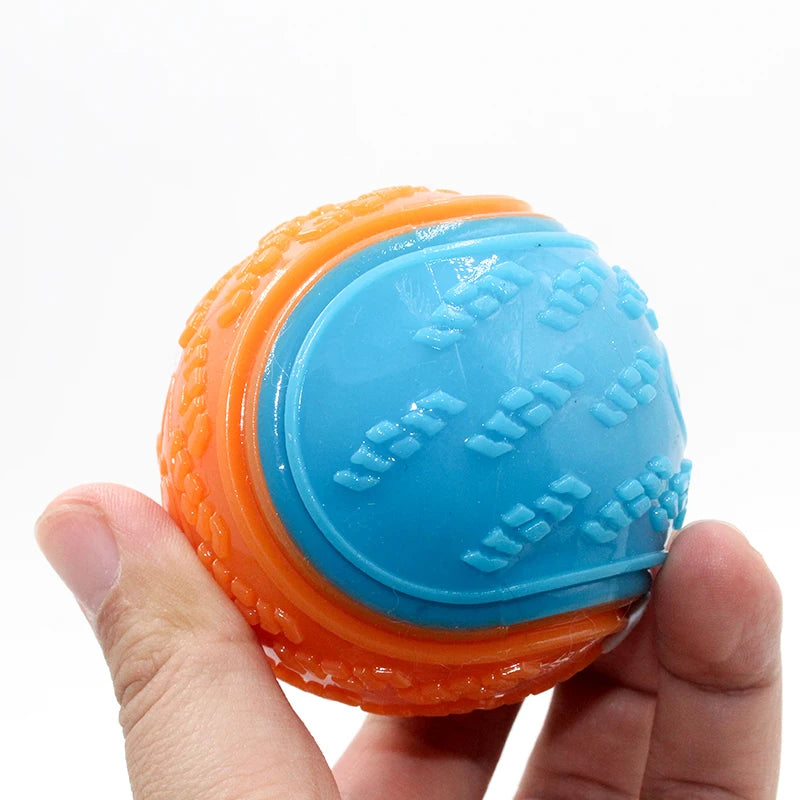 Squeaky TPR Dog Ball – 6.5cm
