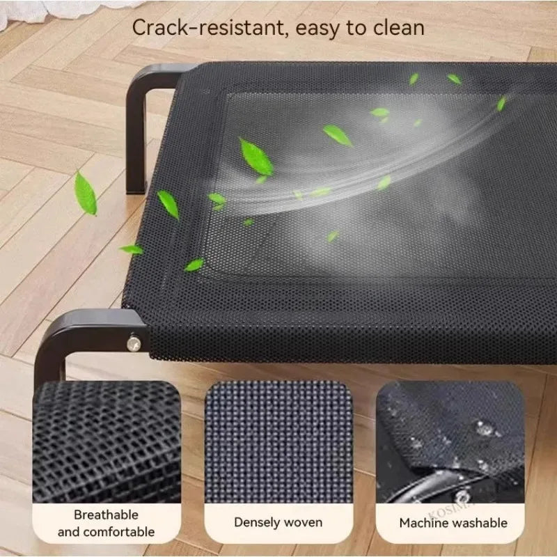 Raised Dog Bed with Breathable Mesh Cover