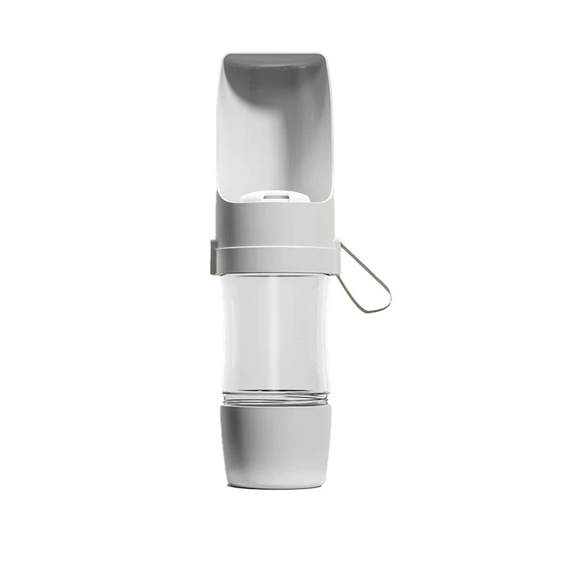 2-in-1 Pet Travel Water Bottle & Food Container