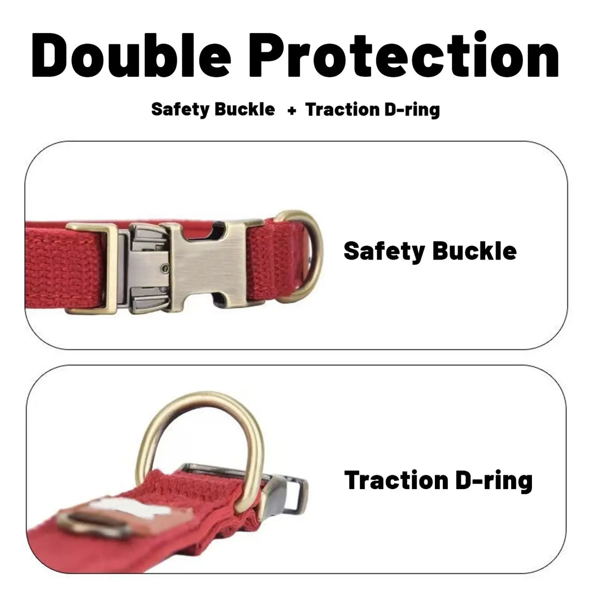 Padded Quick-Release Dog Collar