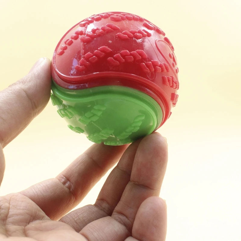 Squeaky TPR Dog Ball – 6.5cm