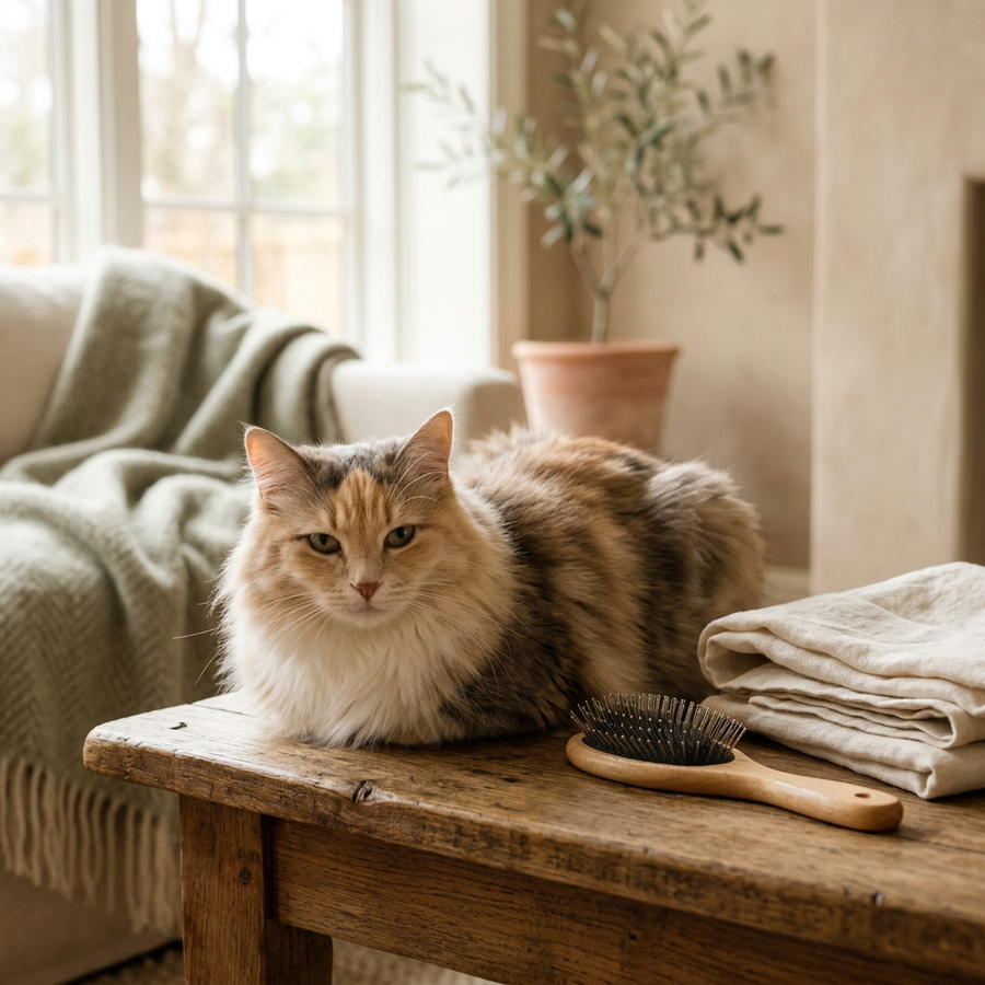 Cat grooming